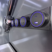 Ensemble de meubles de cuisine extérieure modulaire pour barbecue - Acier inoxydable ignifuge et écologique au design moderne pour usage extérieur en villa