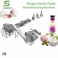 Commerciële prijs voor een machine voor het maken van ui-gember-knoflookpasta, machine voor de productie van gember-knoflookpasta, machine voor het maken van knoflooksaus