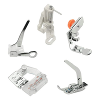 Populaire 82 kits de pieds presseurs multifonctions pour machine à coudre domestique, accessoire d'outillage de couture pour la maison