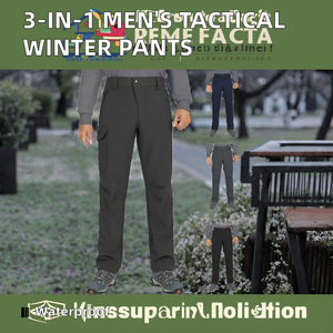 <span class=keywords><strong>กางเกง</strong></span>ยุทธวิธีผู้ชาย3-in-1, <span class=keywords><strong>กางเกง</strong></span>ยุทธวิธีสำหรับฤดูใบไม้ร่วง/ฤดูหนาวกันน้ำ - Product Image 4