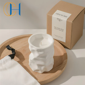 C & H Tùy Chỉnh Thủ Công Gốm Conformal Nến Xử Lý Xi Măng Nến Hình Dạng Độc Quyền Thơm Sáp Đậu Nành Cung Cấp Thiết Kế Miễn Phí - Product Image 5