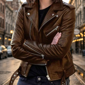 Premium Quality BS International Custom Branded Unisex Leather Canvas <b>Racer</b> <b>Jacket</b> Mandarin Collar Front Logo Waterproof - Product Image 1