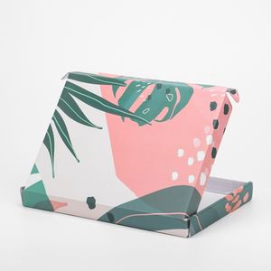 Boîte cadeau en carton bon marché écologique avec logo personnalisé rose Conteneur d'expédition pour achats en ligne boîte d'emballage pour ipad à vendre - Product Image 5