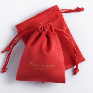Bolsa de Joyería con Cordón de Gamuza PandaSew, Personalizada con Logotipo, para Regalo de Reloj, Collar o Pulsera - Product Image 6