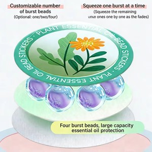 Patchs Autocollants Répulsifs Moustiques Personnalisables 24h - <span class=keywords><strong>Citronnelle</strong></span> Naturelle, <span class=keywords><strong>Citronnelle</strong></span>, Eucalyptus - Protection Anti-Nuisibles - Product Image 5