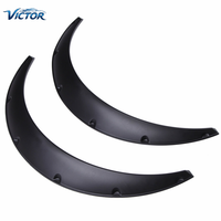 Victor WG-LM01 Élargisseurs d'ailes texturés en fibre de carbone pour voitures – Berlines/SUV et véhicules tout-terrain – Élargisseurs décoratifs pour passages de roues