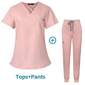 42031LW combinaison chirurgicale uniforme médical <span class=keywords><strong>crocs</strong></span> gommage uniformes médicaux hommes Tech Jogging costume uniformes médicaux - Product Image 1