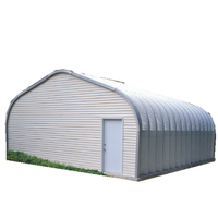 Bâtiments en acier de type Quonset et bâtiments à toit métallique en forme d'arche, bâtiments à toit métallique à joint vissé, cabanes à panneaux à vis et boulons