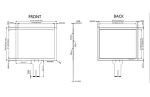 <span class=keywords><strong>17</strong></span> אינץ 'בגודל מותאם אישית תצוגה תעשייתית מסך מגע קיבולי פופולרי עם 10 נקודות מגע עבור רובוט או מכשירים רפואיים - Product Image 4