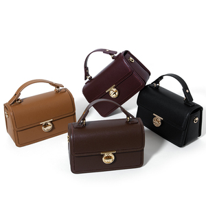Bolsos de Mujer Vintage de Alta Calidad, Bolso de Hombro para Dama, Fabricante, Fábrica, Personalizado, Venta al por Mayor, OEM, Bolsos de Cuero Genuino - Product Image 4