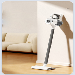 <span class=keywords><strong>Aspirateur</strong></span> vertical électrique de bâton sans fil puissant de charge d'USB de ménage avec l'affichage de balai pour l'hôtel commercial humide et sec - Product Image 2