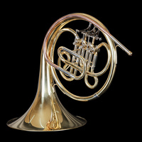 Trompa Francesa Profesional de Latón de 3 Válvulas, Instrumento Musical, Venta al por Mayor de Fábrica, Personalizada, Barata