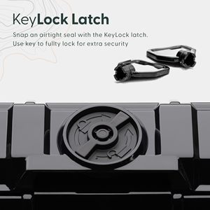 Échantillon gratuit Boîte de séchage étanche en plastique ABS pour la survie en plein air, pour le kayak, la plongée, boîte de protection anti-choc, étanchéité, OEM et ODM - Product Image 6