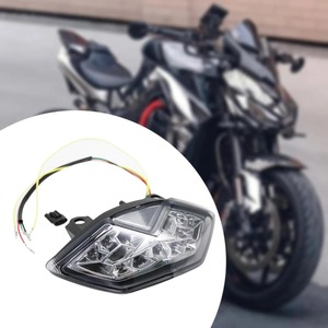 Para <span class=keywords><strong>Kawasaki</strong></span> Z1000, luz trasera para motocicleta, luz trasera, señales de giro de freno, luz LED integrada Z1000SX <span class=keywords><strong>Z</strong></span> <span class=keywords><strong>1000</strong></span> 2010-2013 <span class=keywords><strong>2012</strong></span> - Product Image 3