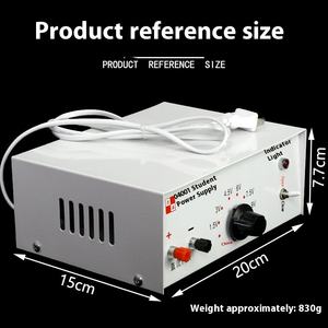 Peralatan Pengajaran Laboratorium Listrik Fisika Sekolah Menengah Pertama 1.5-9V1.5A DC AC Terregulasi dengan Perlindungan Beban Berlebih - Product Image 2