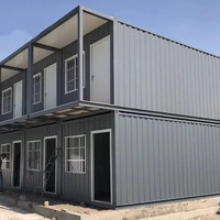 Maison conteneur préfabriquée détachable en gros, taille personnalisée, maison conteneur modulaire pour camp de construction et bureau