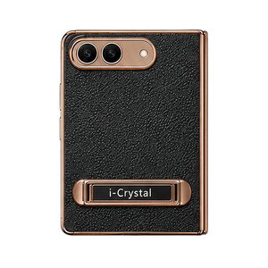 Premium Wholesale Electroplated Hidden Stand Fold Phone Case Shockproof Protective Shell For <b>iPhone</b> Ultra Drop Shipping Bulk - Product Image 1