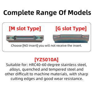 <span class=keywords><strong>Porte</strong></span>-outil de découpe et de rainurage SMGB26 SMGB32, en acier à ressort blanc de haute qualité, série SMGB, pour lames de coupe MGMN300 - Product Image 5