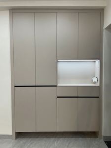 Mueble Zapatero Moderno de Madera Maciza, Duradero y Ecológico, Mueble de Salón con Tamaño Personalizado para Villas, Hoteles y Apartamentos - Product Image 2