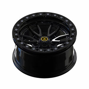 JZ CNC Custom 17-26 pouces 5x130 6x139.7 25-50 Pick-up Trucks Beadlock Off-Road 6061-T6 4x4 Jante forgée pour G50 JL/JT <span class=keywords><strong>M3</strong></span> - Product Image 1