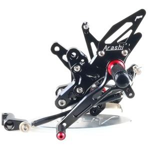 ชุดพักเท้าหลังปรับระดับได้ CNC สำหรับรถมอเตอร์ไซค์ KAWASAKI ZX-R400 Ninja400 ปี 2018-2023 และ Z400 ปี 2019-2023 - Product Image 4