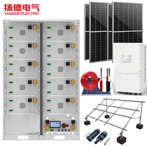 Système de batterie de stockage d'énergie au lithium-ion 50 kW 160 kWh, refroidissement par air, RS485, raccordement au réseau, usage industriel - Product Image 3