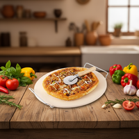 Machines à pizza électriques automatiques avec pierre de cuisson en céramique Fours à pizza en bois à usage domestique