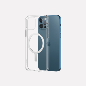 Per <span class=keywords><strong>iPhone</strong></span> <span class=keywords><strong>12</strong></span> alta trasparenza di buona qualità del telefono cellulare Souble magnetico <span class=keywords><strong>custodia</strong></span> <span class=keywords><strong>protettiva</strong></span> non gialla <span class=keywords><strong>custodia</strong></span> - Product Image 1
