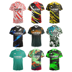 Maillot de football de sublimation de qualité supérieure en gros, uniforme de football personnalisé avec logo, tissu 100 % polyester, tenue de football - Product Image 2