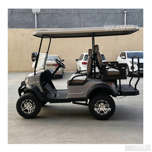 ZOWN Brand China Custom Electric High Quality 4 Seater New Golf Cart Comfortable Seating Luxury Design Durable Tires 2 Year - Product Image 1