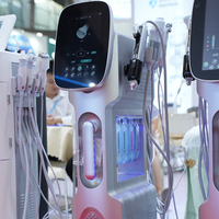 Machine faciale à jet d'oxygène et hydradermabrasion personnalisable en usine OEM&ODM, nettoyage en profondeur, resserrement de la peau, soin du visage hydro