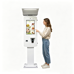 Kiosque de paiement extérieur de 24 pouces, terminal de paiement en libre-service sur pied, machine de paiement en libre-service avec GPU Nvidia - Product Image 1