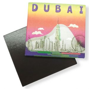 Aimant de réfrigérateur personnalisé en aluminium, souvenir de décoration intérieure, prix d'usine en gros - Product Image 2