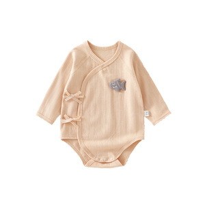 Tutina Primaverile per Neonati Maschi in Puro Cotone Traspirante e Morbido con Chiusura a Lacci Obliqui, <span class=keywords><strong>Abbigliamento</strong></span> per Bambini Anyang - Product Image 4