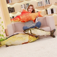 Jouet créatif pour chat en forme de poisson, parfum menthe, coton PP, peluche ultra-douce, poupée-coussin pour enfants, vente en gros pour fabricants