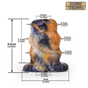 Atacado Polvo Tentáculo Anal Plug Fantasia Silicone Oco Anal <span class=keywords><strong>Dilator</strong></span> Butt Plug Estimulador Anus Enema Brinquedos Sexuais para Adultos - Product Image 6