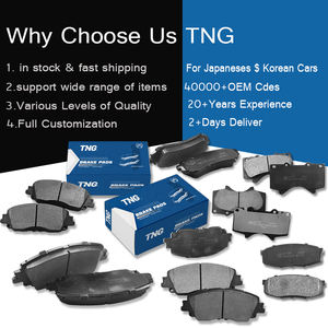 Pièces de frein de voiture d'usine TNG Plaquettes de frein pour TOYOTA COROLLA CAMRY RAV4 HIGHLANDER LAND CRUISER PRADO <span class=keywords><strong>HILUX</strong></span> PRIUS HIACE YARIS - Product Image 6