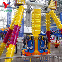 Prix pas cher Funfair Attraction petite balançoire frisson Mini Frisbee pendule enfants parc d'attractions météore marteau carnaval tour à vendre