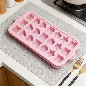 Moule à glaçons en silicone à démoulage facile, grande capacité, avec couvercle, pour glaçons fins – Offre spéciale - Product Image 6