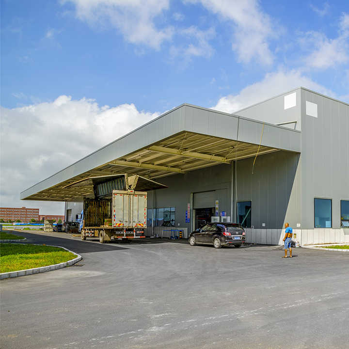 Ethiopia Prefabricated Steel Structure Warehouse: H Steel Beam & Column ...
