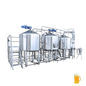 Récipient sous pression à noyau en acier inoxydable chauffé à la vapeur 1000L 2 pour bouilloire de brassage de bière - Product Image 1