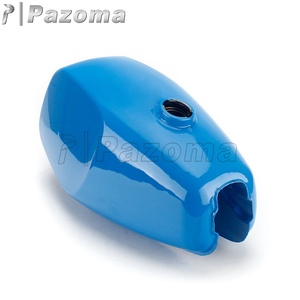 אופנוע 9L כחול דלק טנק מנוע מגן דלק שמן טנק W/צד מכסה עבור סימסון S50 S51 S70 S 50 51 70 - Product Image 2