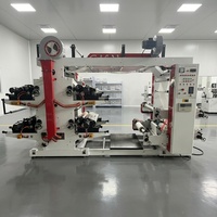 Machine d'impression flexographique CMJN en couleurs pleines avec structure empilable pour sacs en plastique, sacs en papier, étiquettes et imprimante d'étiquettes