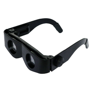 1PC Loupe télescopique portable noire de type lunettes pour la pêche, la randonnée et les concerts (corps principal) - Product Image 1
