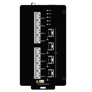 S5735I-S8T8P2S4XN-V2 9801242616 16 cổng 10/100/1000BASE-T cổng Ethernet, 2 x GE <span class=keywords><strong>SFP</strong></span> cổng, 4 x 10ge <span class=keywords><strong>SFP</strong></span> + cổng PoE chuyển đổi - Product Image 1