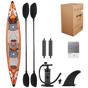 PVCインフレータブルカヤックヘビーデューティー2人用ドロップステッチ - Product Image 3