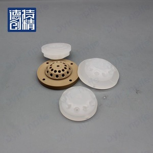Dechuang Pctfe <b>Plastic</b> Parts Irregular Shape Translucent Laboratory Chemical <b>Engineering</b> Valve Components - Product Image 2