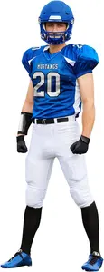 Sublimation Youth Football Jerseys Wholesale Fully Custom Game Football Uniforms Men's Custom Football Jersey