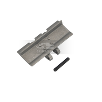 Pièces d'excavatrice, chenille en alliage plein de 50 mm * 20 mm, moulage sous pression, pour excavatrice hydraulique RC 1/12, pièces de chenille de bulldozer