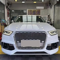 Diffuseur arrière SQ3 avec échappement pour Audi Q3 2013-2018